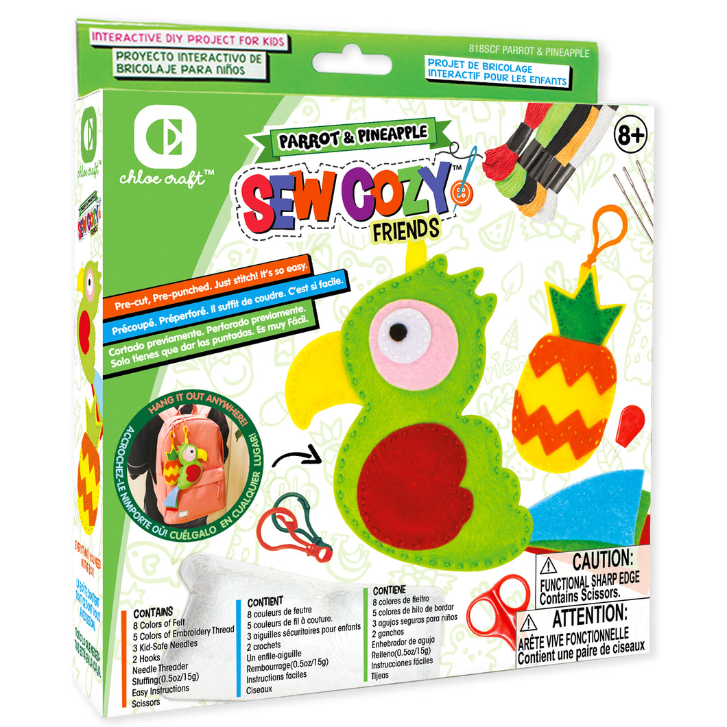 Sew Cozy - Parrot&Pineapple